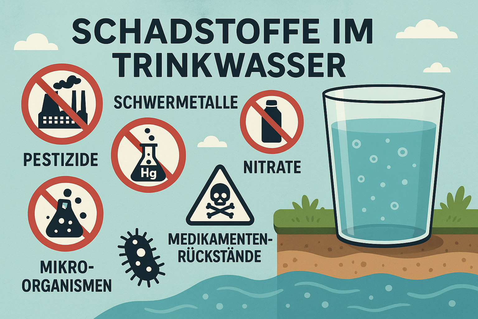 Osmosewasserfilter kaufen: Fremdstoffe im Leitungswasser endlich zuverlässig entfernen