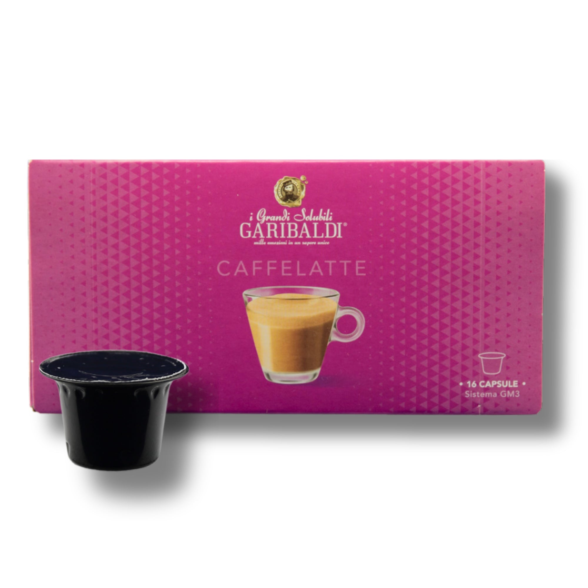 Garibaldi Caffelatte – 16 Kapseln | Für Espre Caffè System & Nais Espre Osmoseanlage