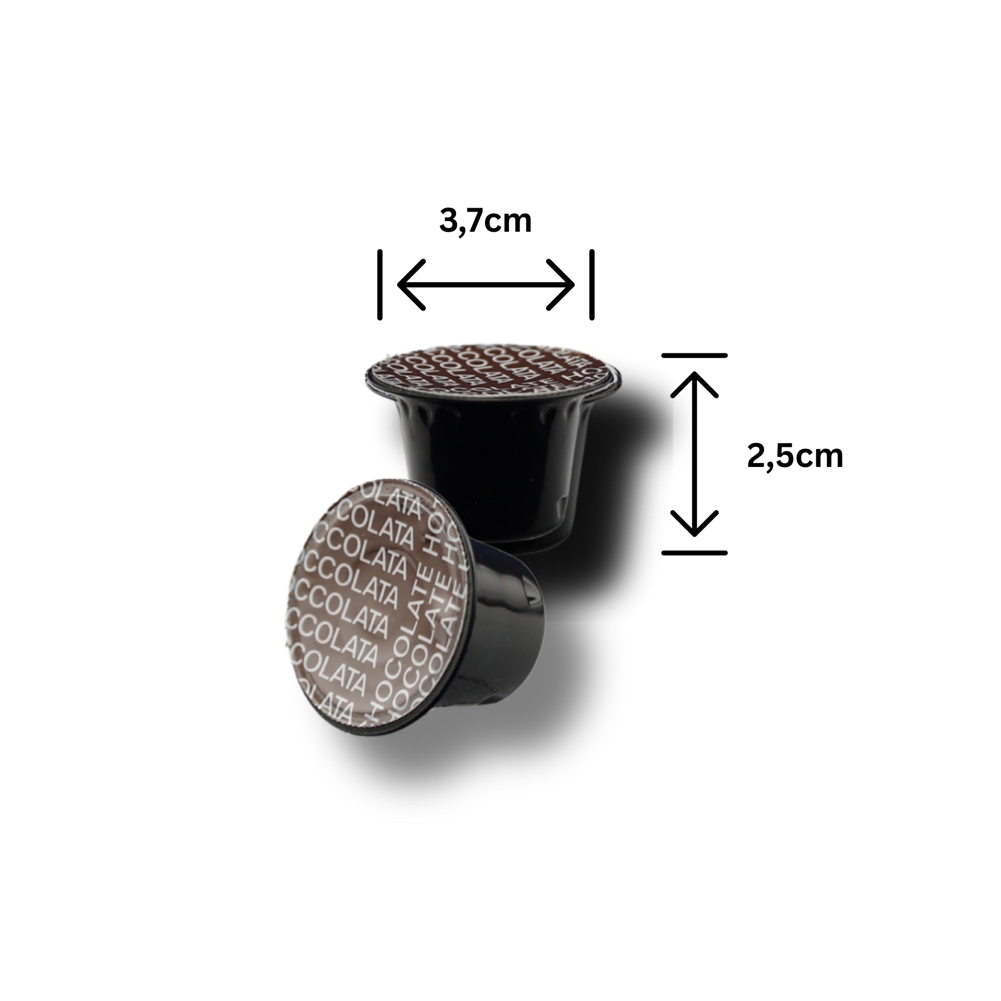 Cioccolata Kapseln – 16 Stück | Heiße Schokolade für Espre Caffè System