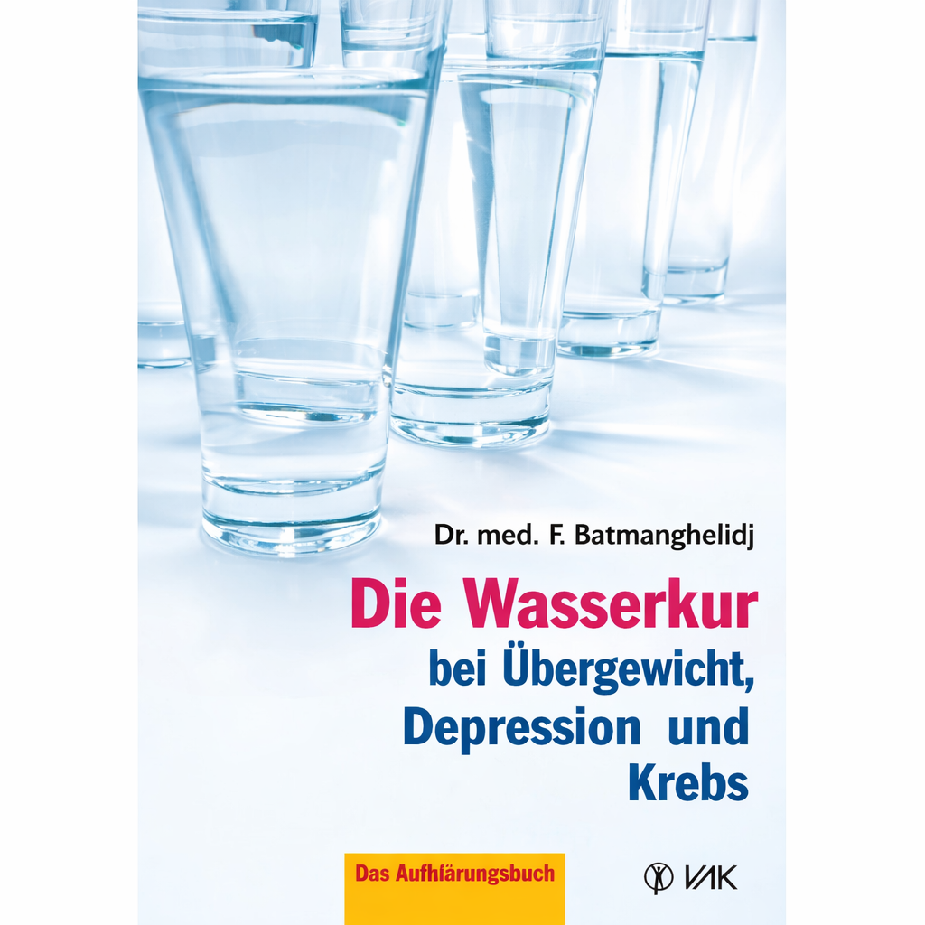 Die Wasserkur bei Übergewicht, Depression und Krebs- Buch von Dr. Batmanghelidj