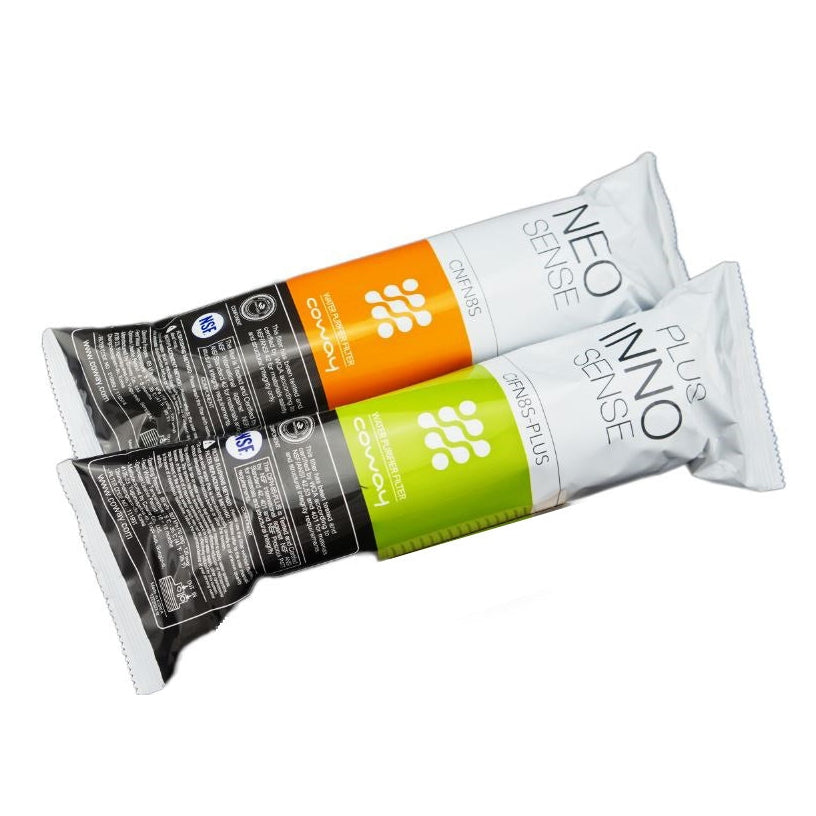 Filtersatz für Kristall /Coway CHP-06DL/ Ferry/ P08L/ Single oder Aqua Marin inkl. Desinfektionsmittel