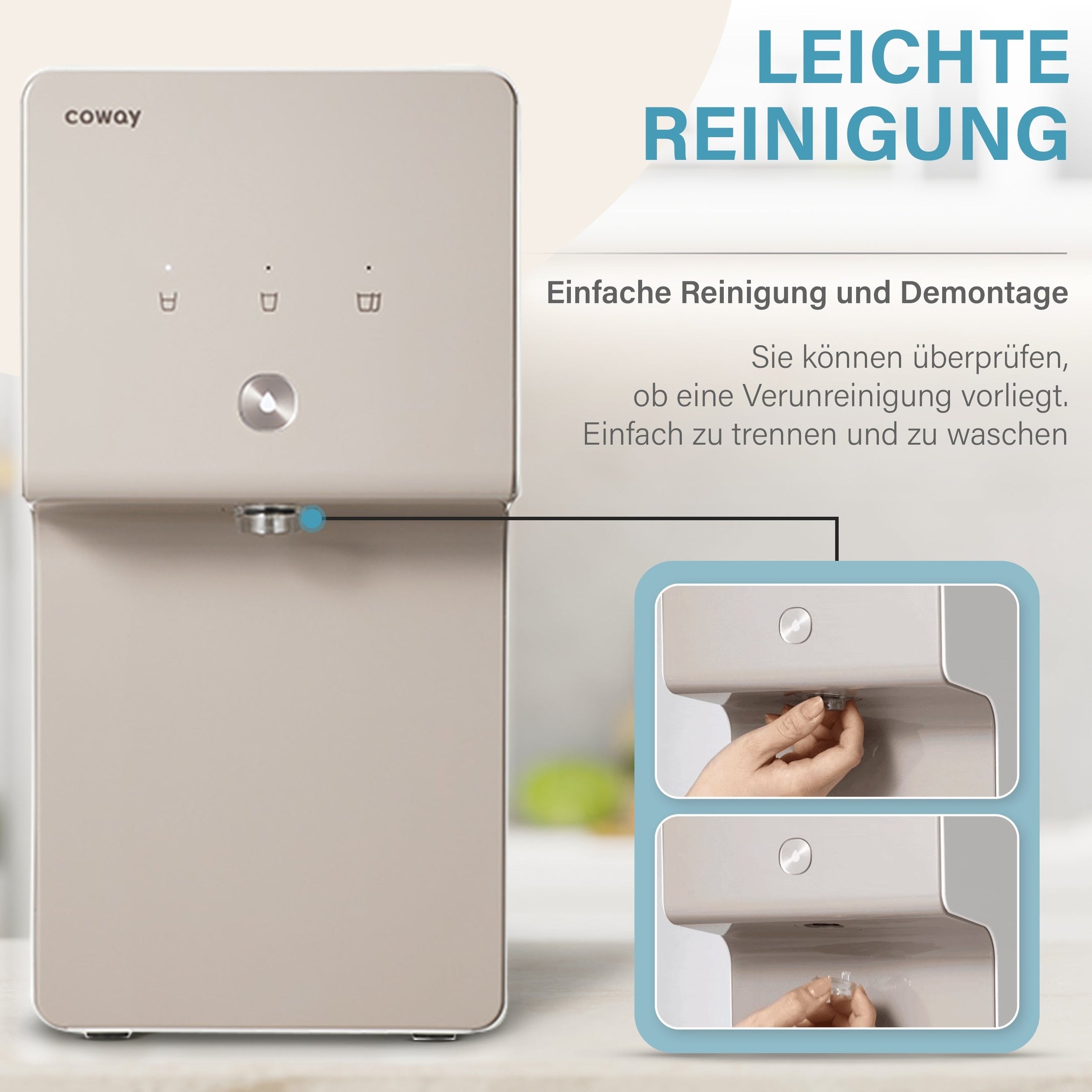 Auftisch Osmoseanlage Coway P6320L