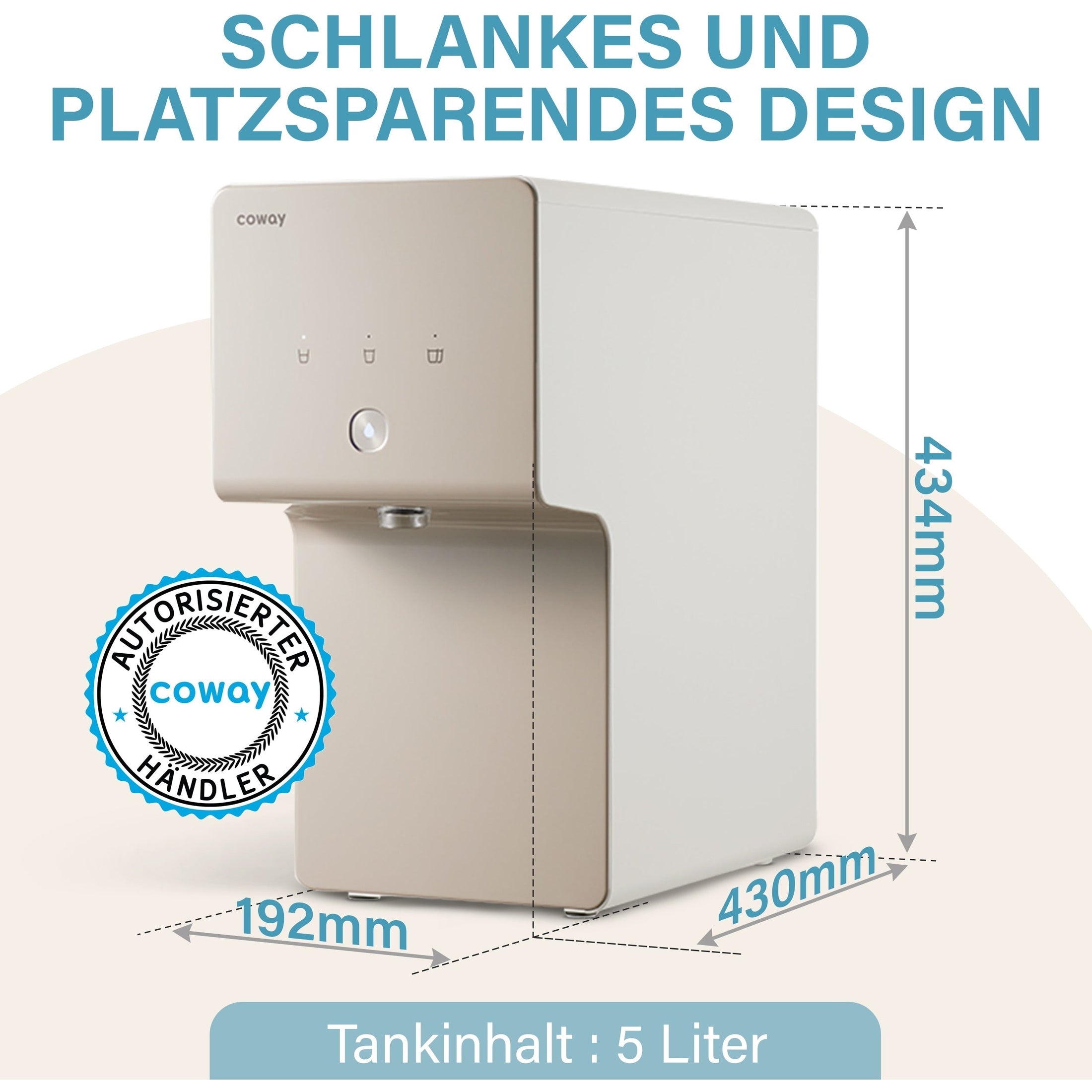 Auftisch Osmoseanlage Coway P6320L