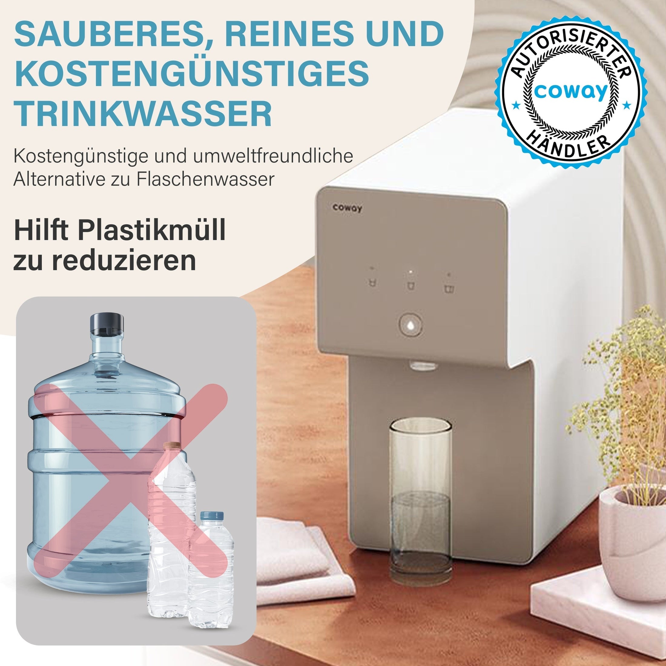 Auftisch Osmoseanlage Coway P6320L