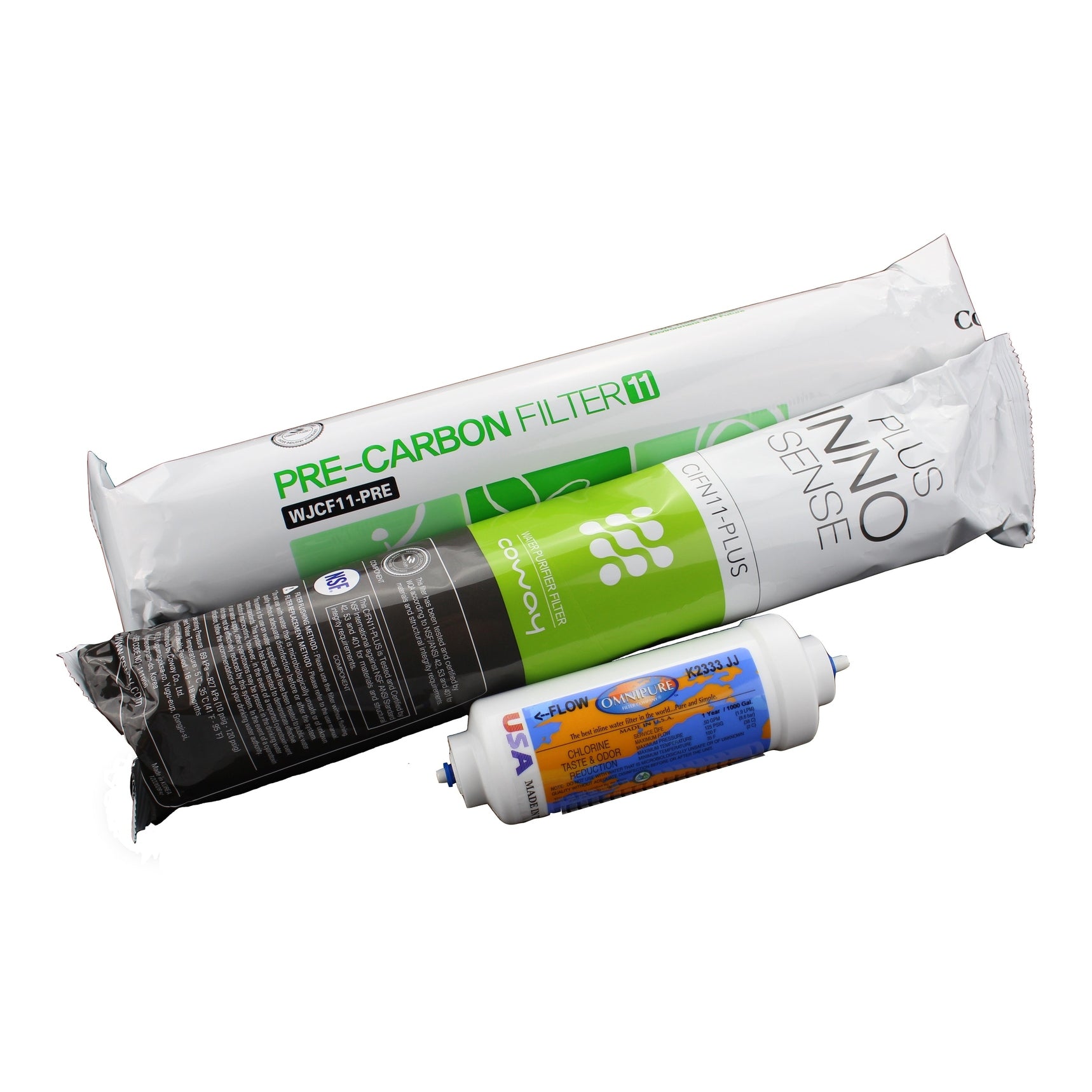 Filtersatz für Aqua Diamant II oder Coway CHP-03A inkl. Desinfektionsmittel