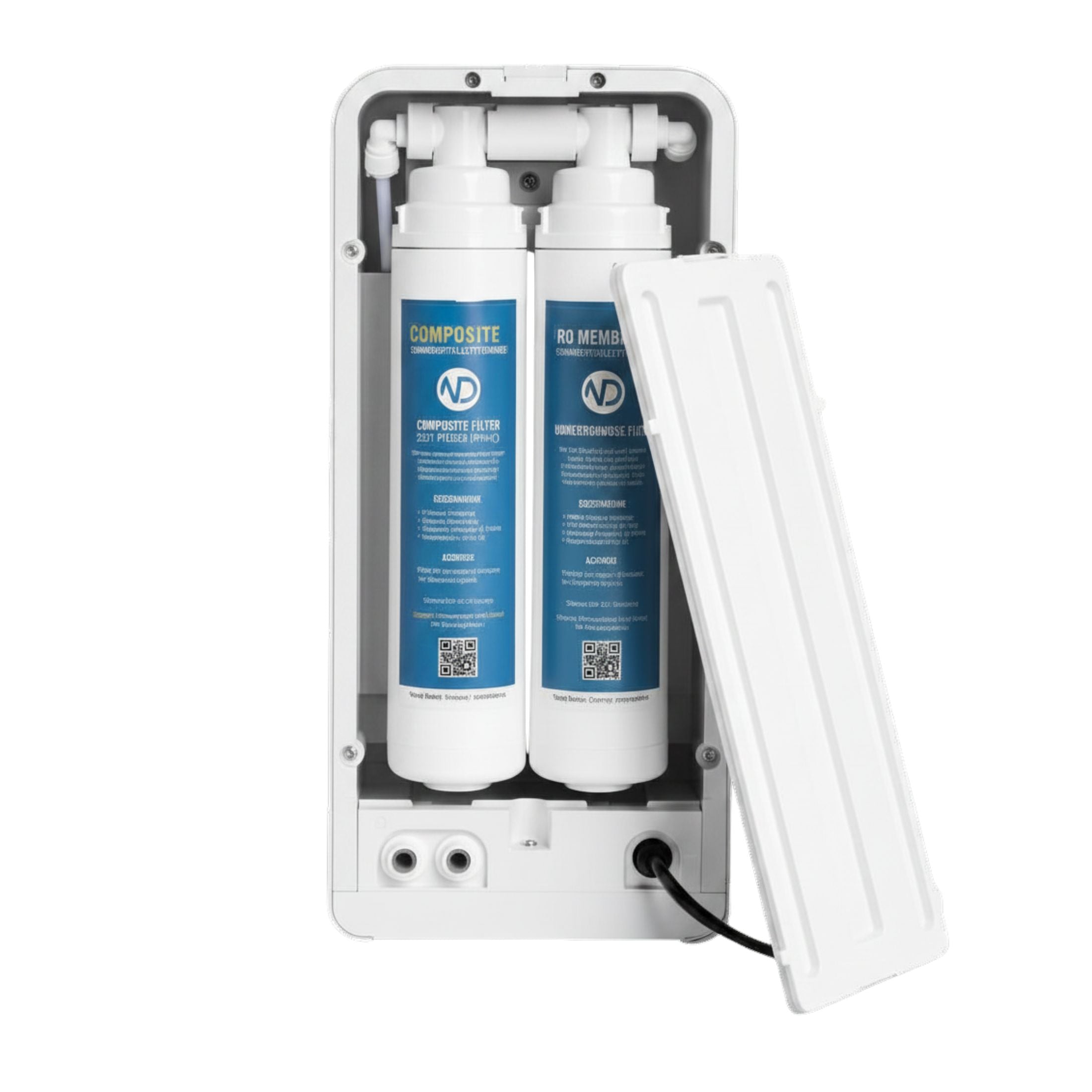 Aqua Mini weiße Osmoseanlage wie Pure Nino Mini – kompaktes Wasserfiltersystem für Zuhause.