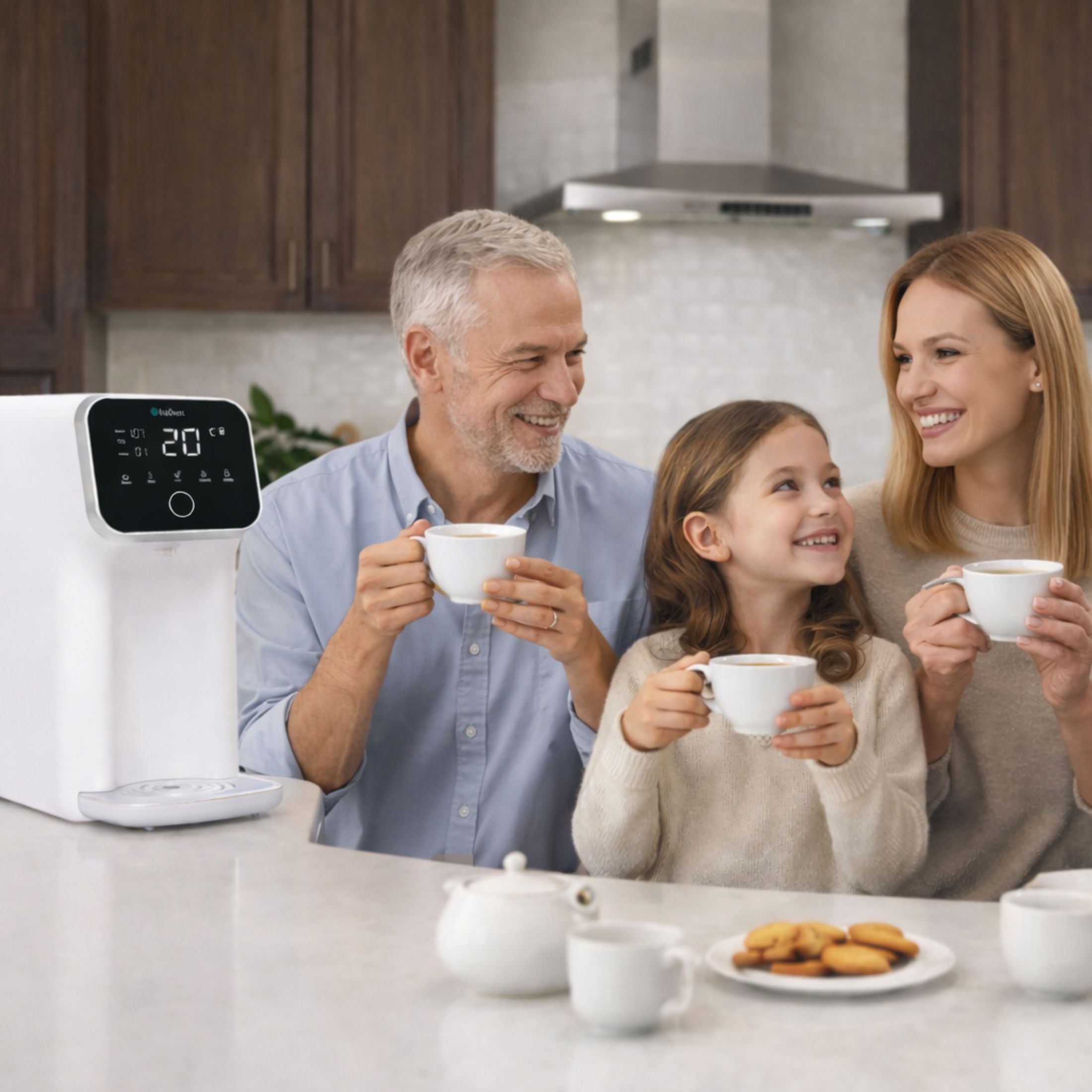 Aqua Mini weiße Osmoseanlage wie Pure Nino Mini – kompaktes Wasserfiltersystem für Zuhause.