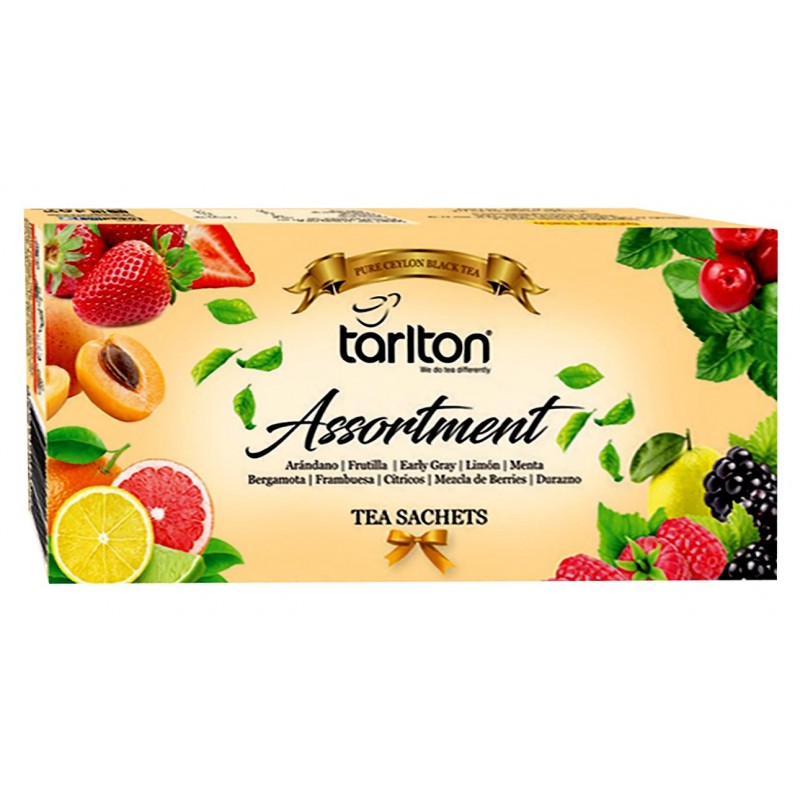 Tarlton Geschenk-Assortiment –Schwarzer Tee in 10 Geschmacksrichtungen