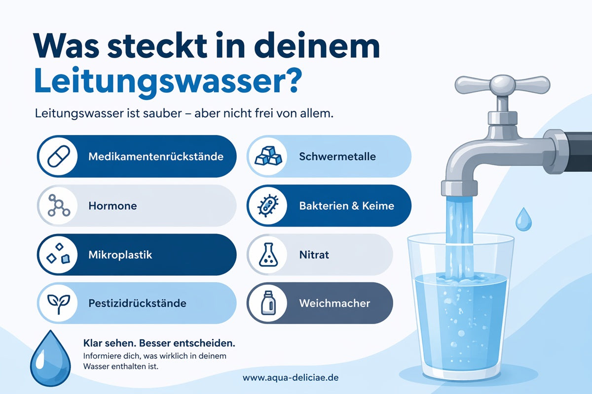 Warum eine Osmoseanlage für Zuhause immer wichtiger wird – aktuelle Risiken im Trinkwasser
