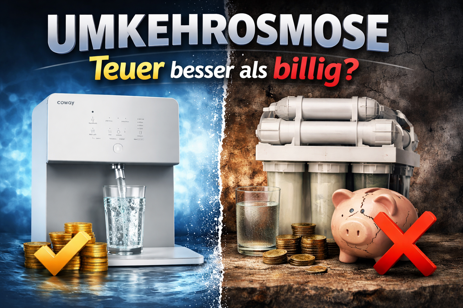 Osmoseanlage für Zuhause: Warum sich Qualität am Ende immer auszahlt