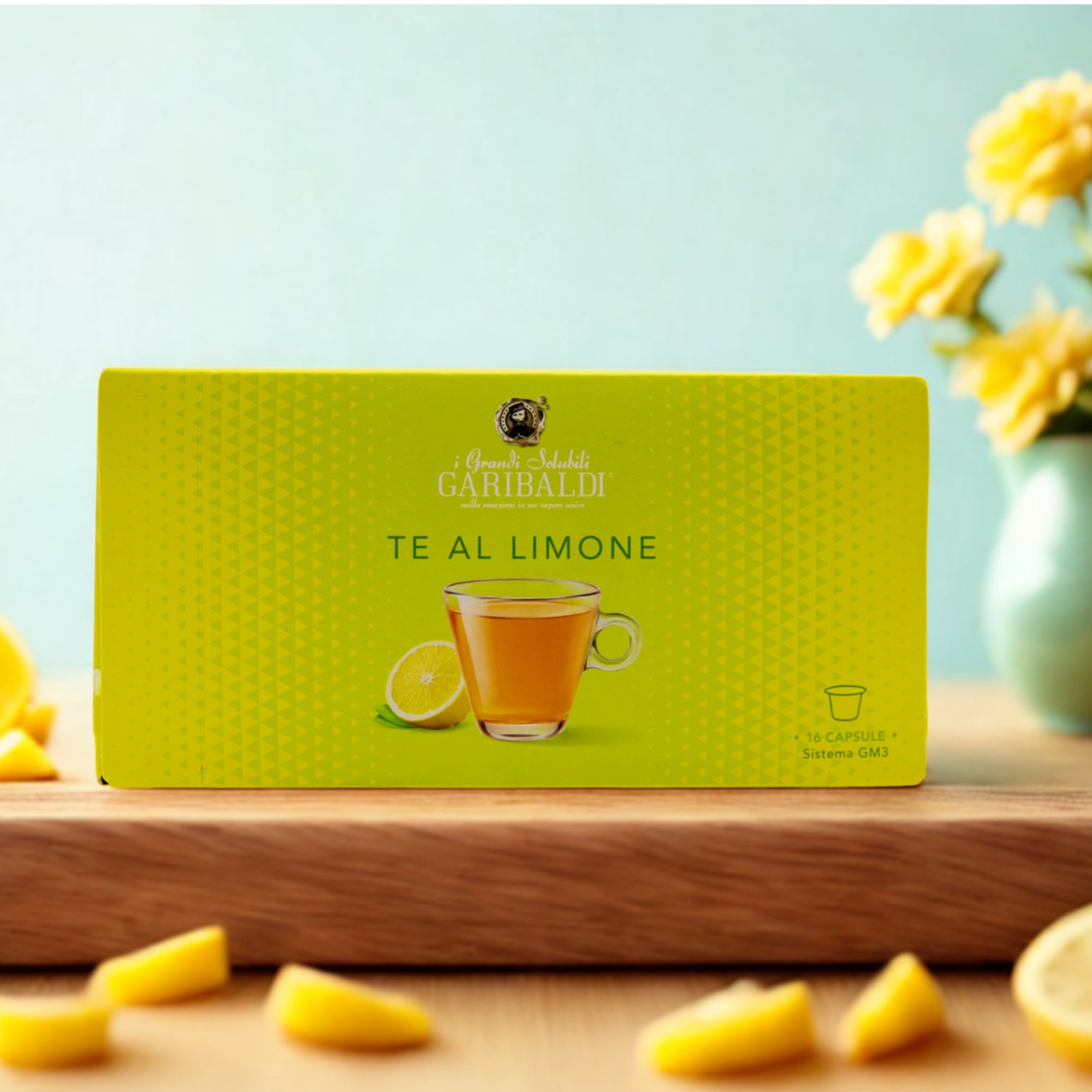 Tee-Kapseln Lemon – 16 Stück | Für Espre Caffè System & Nais Espre Osmoseanlage