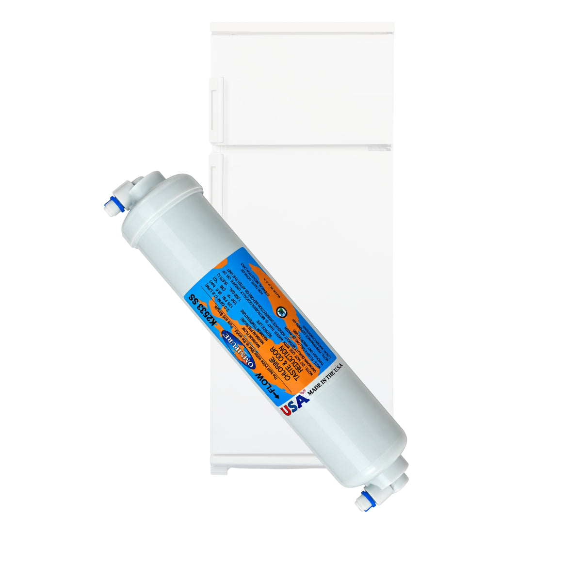 Omnipure K2533 SS Filter für Osmoseanlage – effektiver Wasserfilter für reines Trinkwasser.
