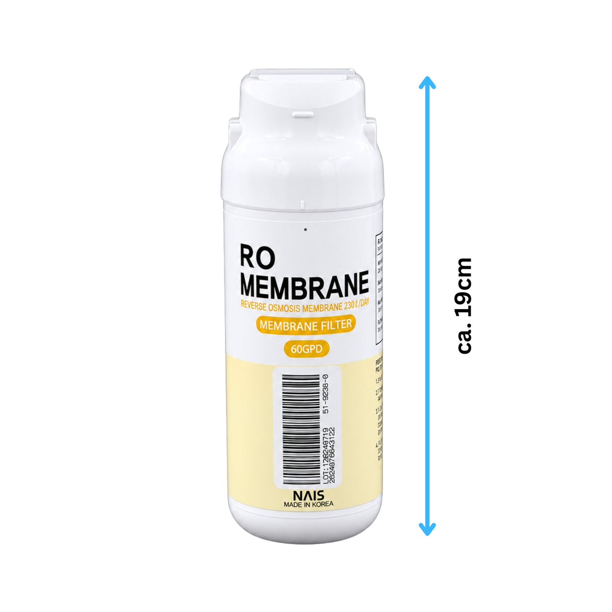 Membrane Sparkling online kaufen – leistungsstarker Filter für Osmoseanlage und reines Trinkwasser.