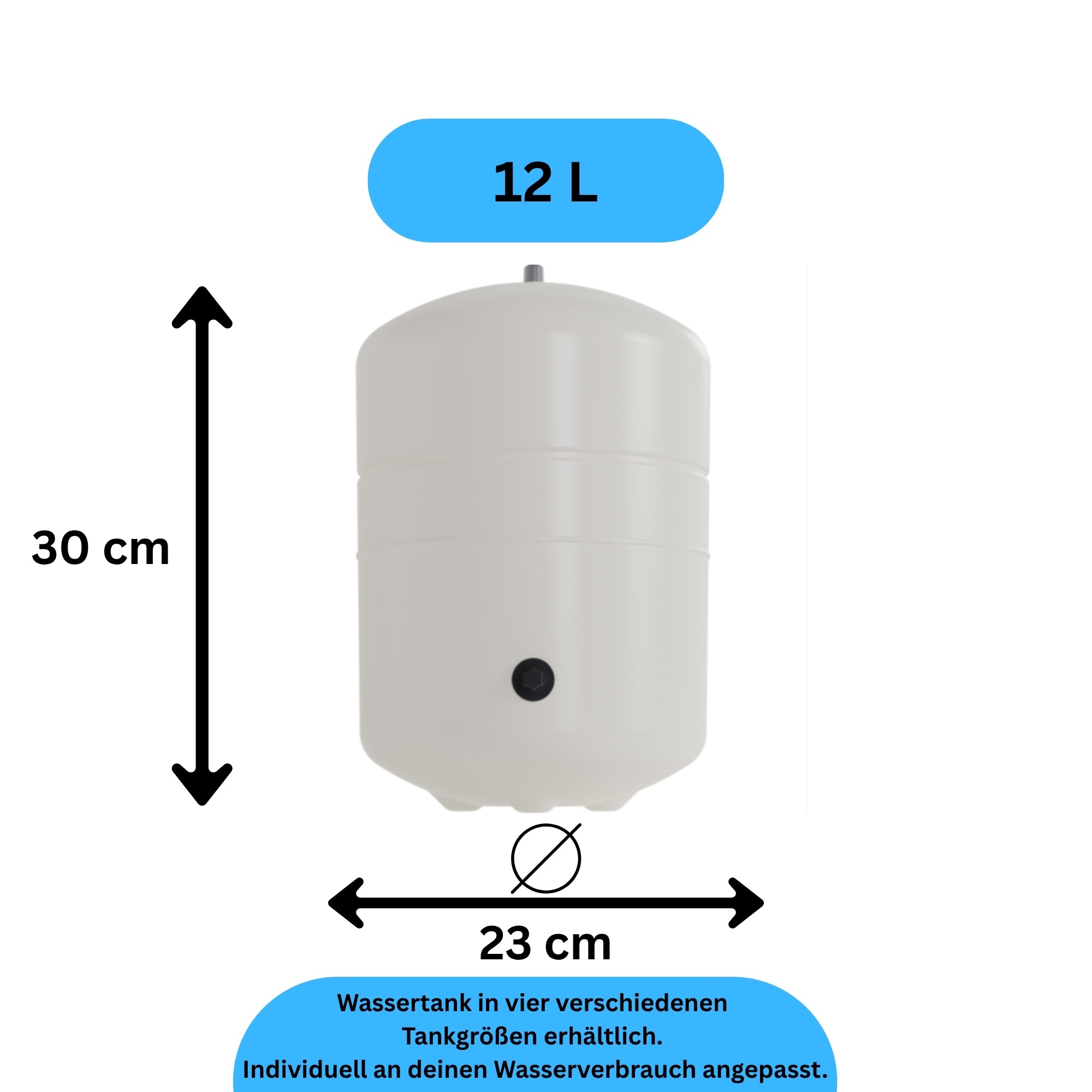 Wassertank für Osmoseanlage online bestellen