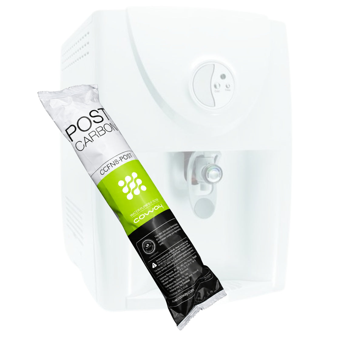 Coway Post Carbon 8  Zoll Filter für Osmoseanlage – Wasserfilter für reinen und frischen Geschmack.