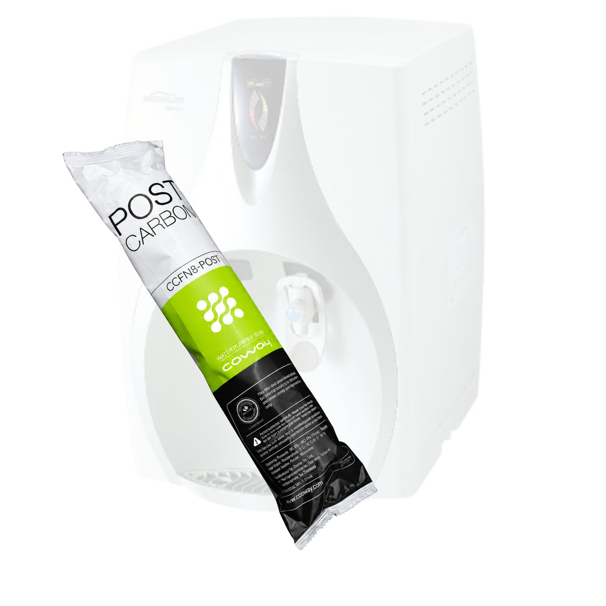 Coway Post Carbon 8  Zoll Filter für Osmoseanlage – Wasserfilter für reinen und frischen Geschmack.
