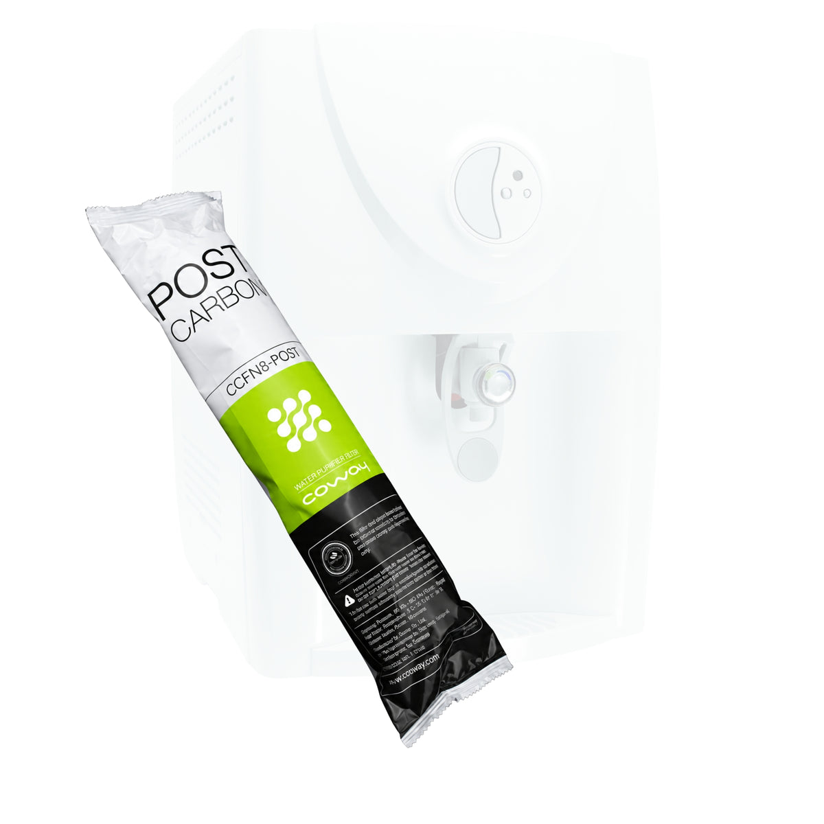 Coway Post Carbon 8  Zoll Filter für Osmoseanlage – Wasserfilter für reinen und frischen Geschmack.
