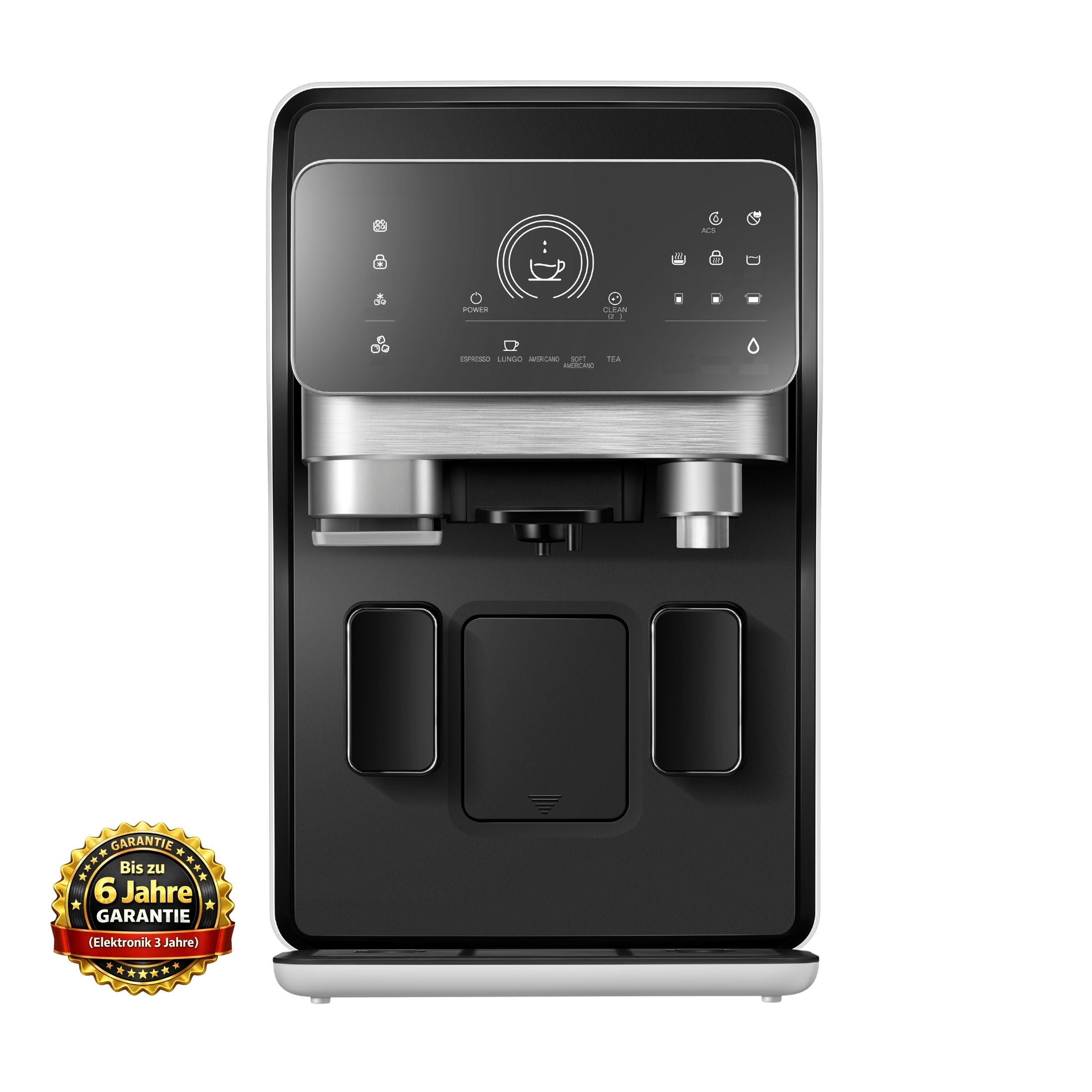 Osmoseanlage Nais mit Kaffeefunktion – modernes Trinkwassersystem für Kaffee und gefiltertes Wasser.
