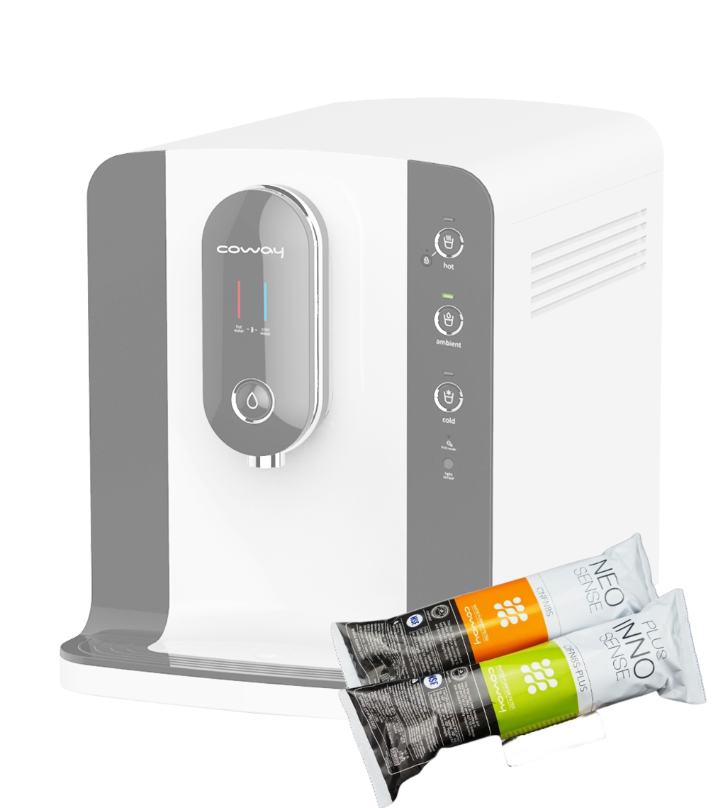Filtersatz für Aqua Marin oder Coway CHP 250 inkl. Desinfektionsmittel