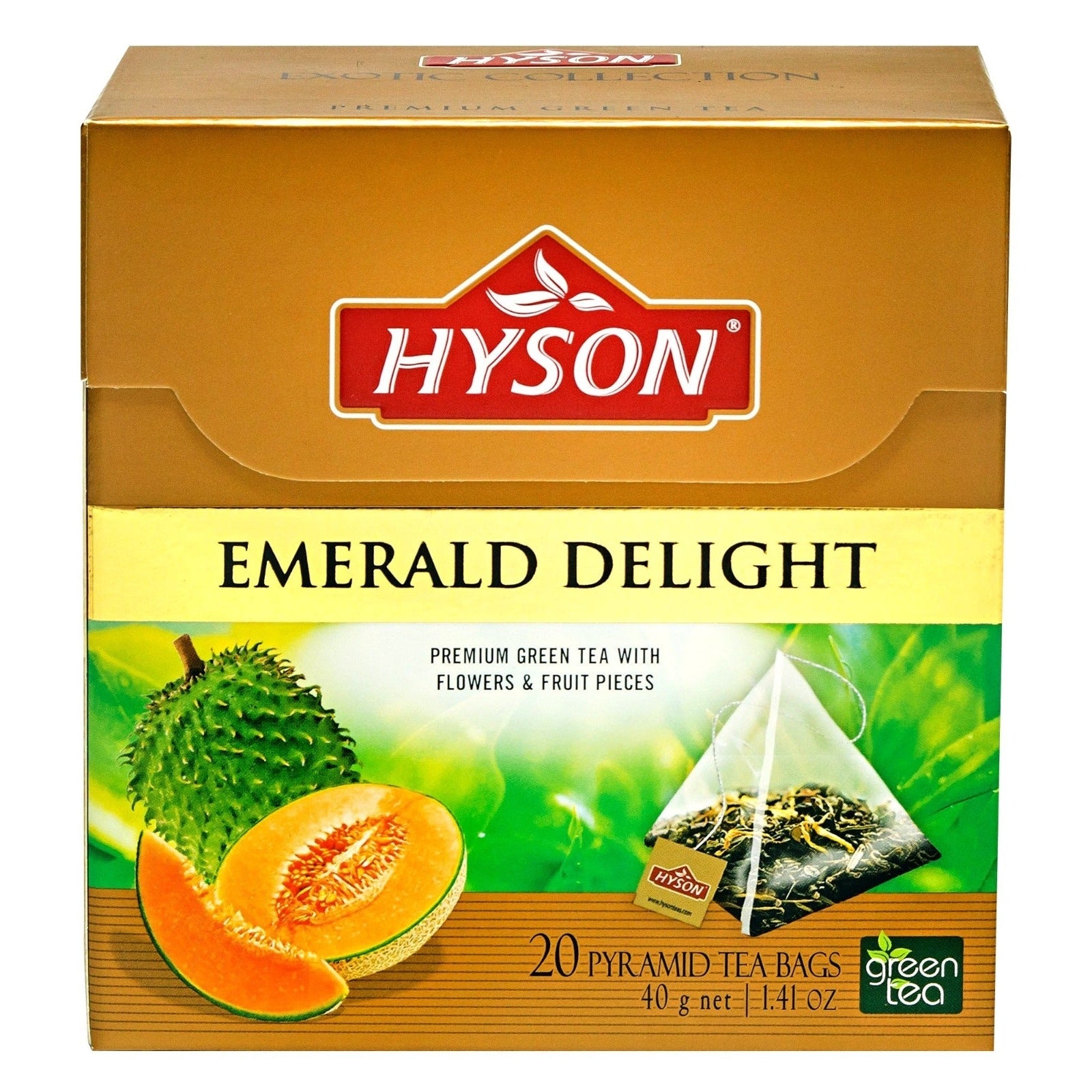Зеленый чай Hyson Anoda, дыня 40г