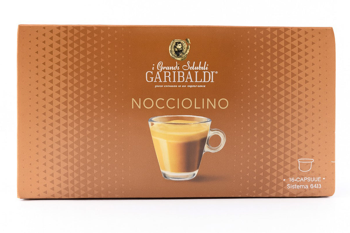 Kaffeekapseln Garibaldi Noccolino 16 St.