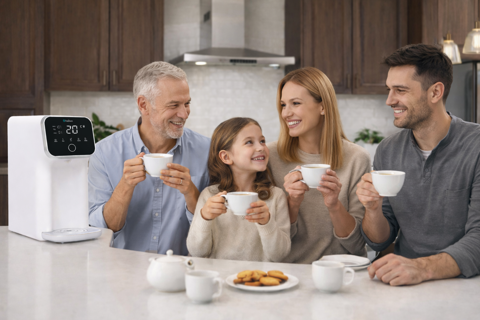 Auftisch Osmoseanlage Aqua Mini ON weiß