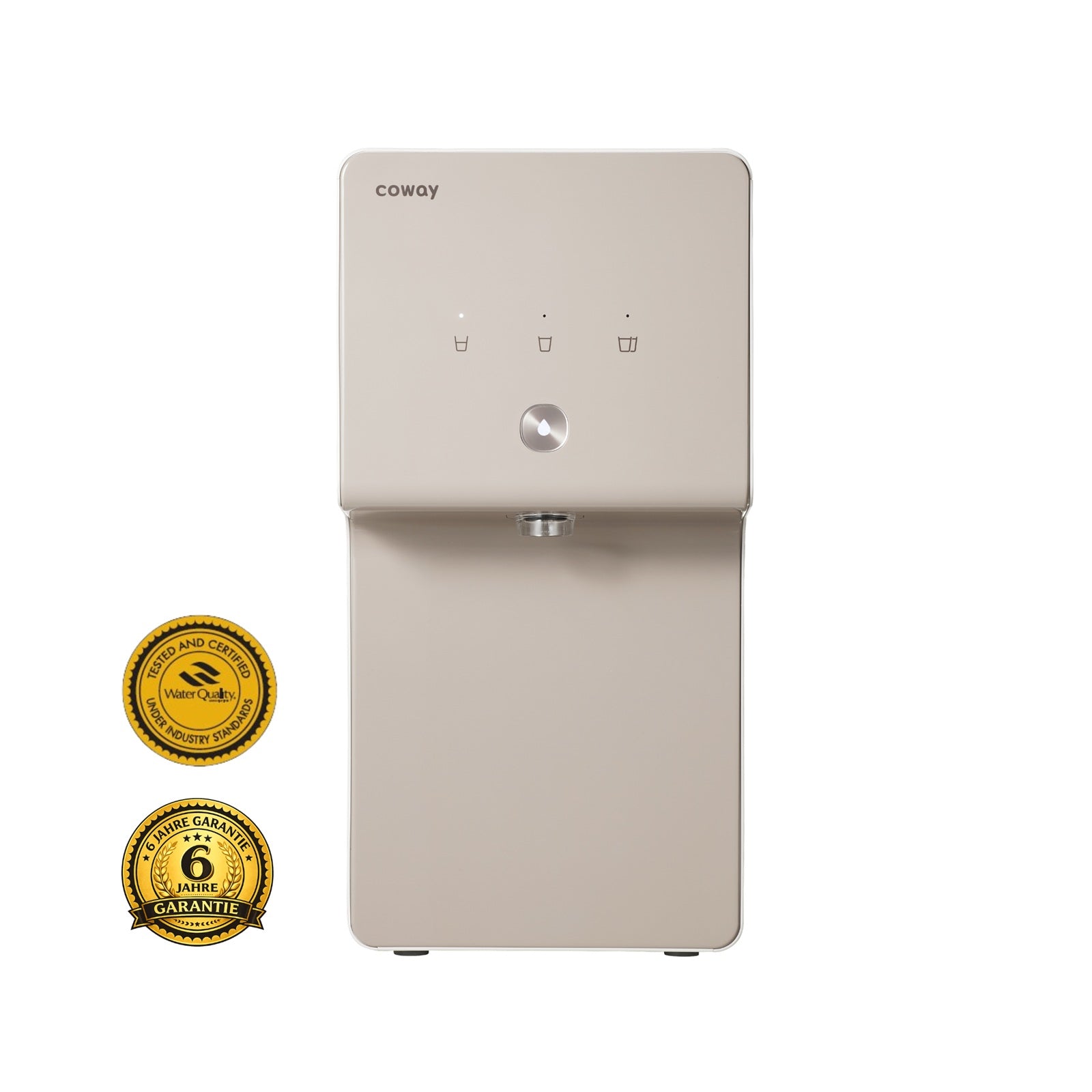 Trinkwasserfilter Osmoseanlage Auftisch Premium – kompakt & einfach für Zuhause | Coway P-6320L