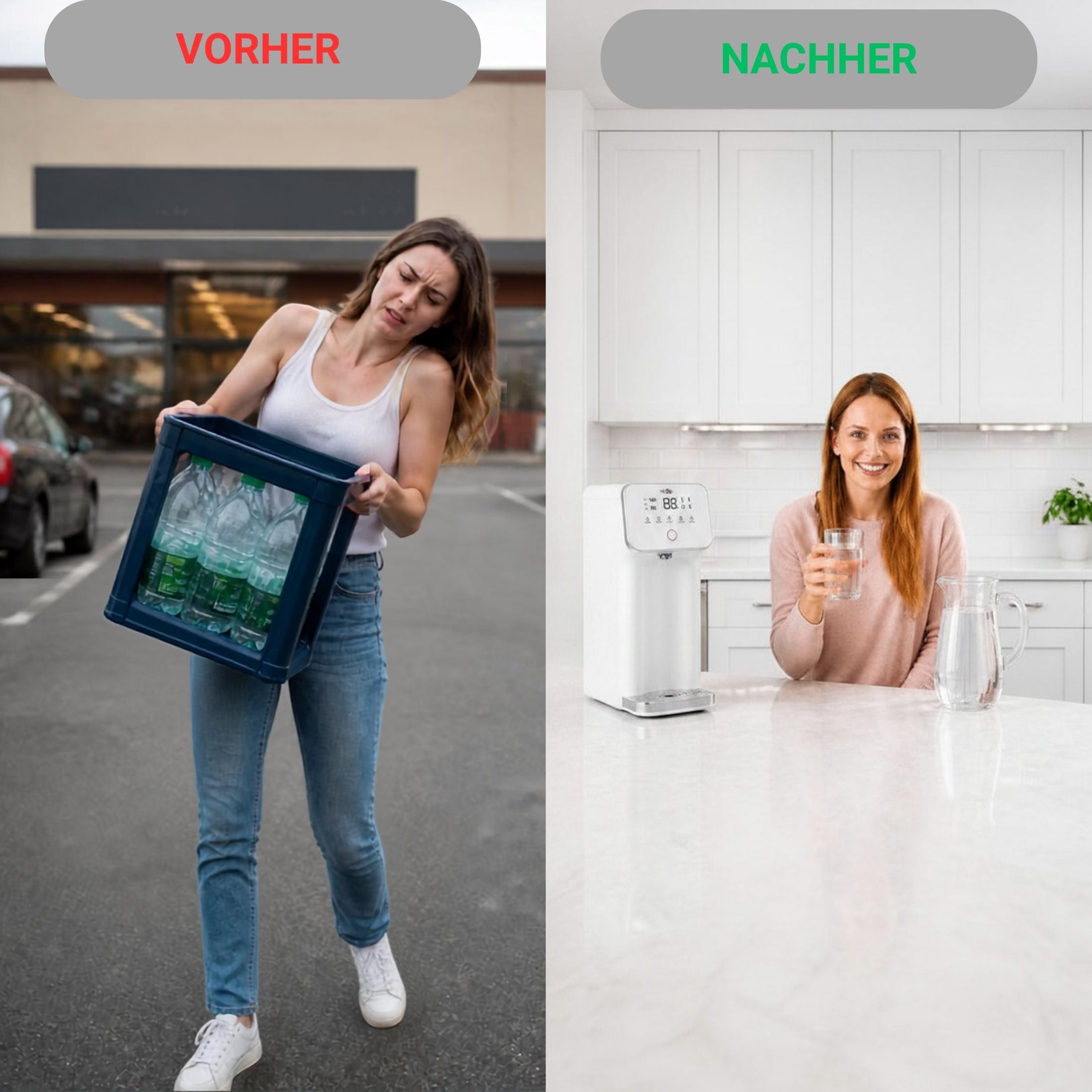 Aqua Mini weiße Osmoseanlage wie Pure Nino Mini – kompaktes Wasserfiltersystem für Zuhause.