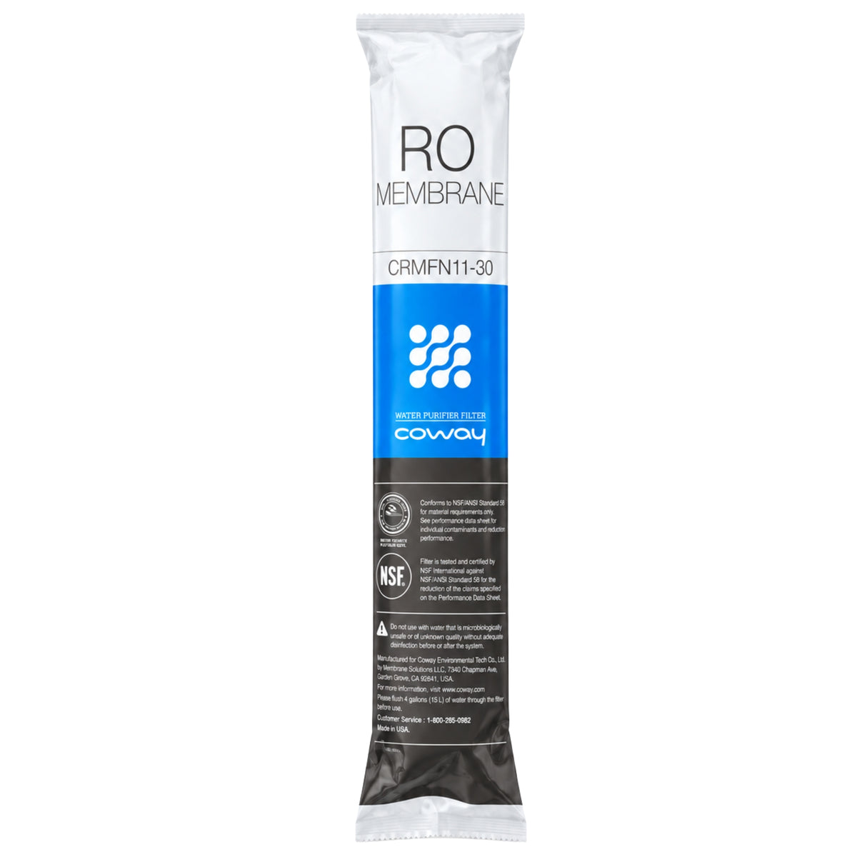 Coway RO Membranfilter 11 Zoll für Osmoseanlage – leistungsstarker Wasserfilter für reines Trinkwasser.