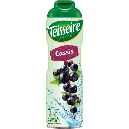 Sirup Teisseire schwarze Johannisbeere 600 ml neue Mischungsverhältnis