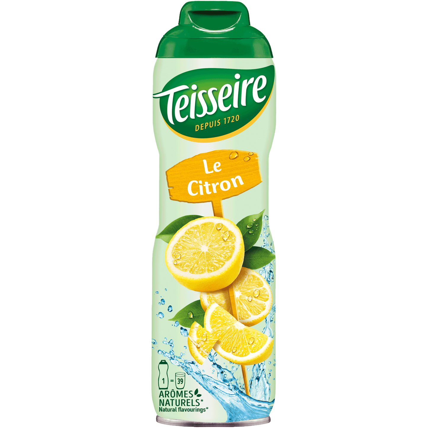 Sirup Teisseire Lemon 600 ml neue Mischungsverhältnis