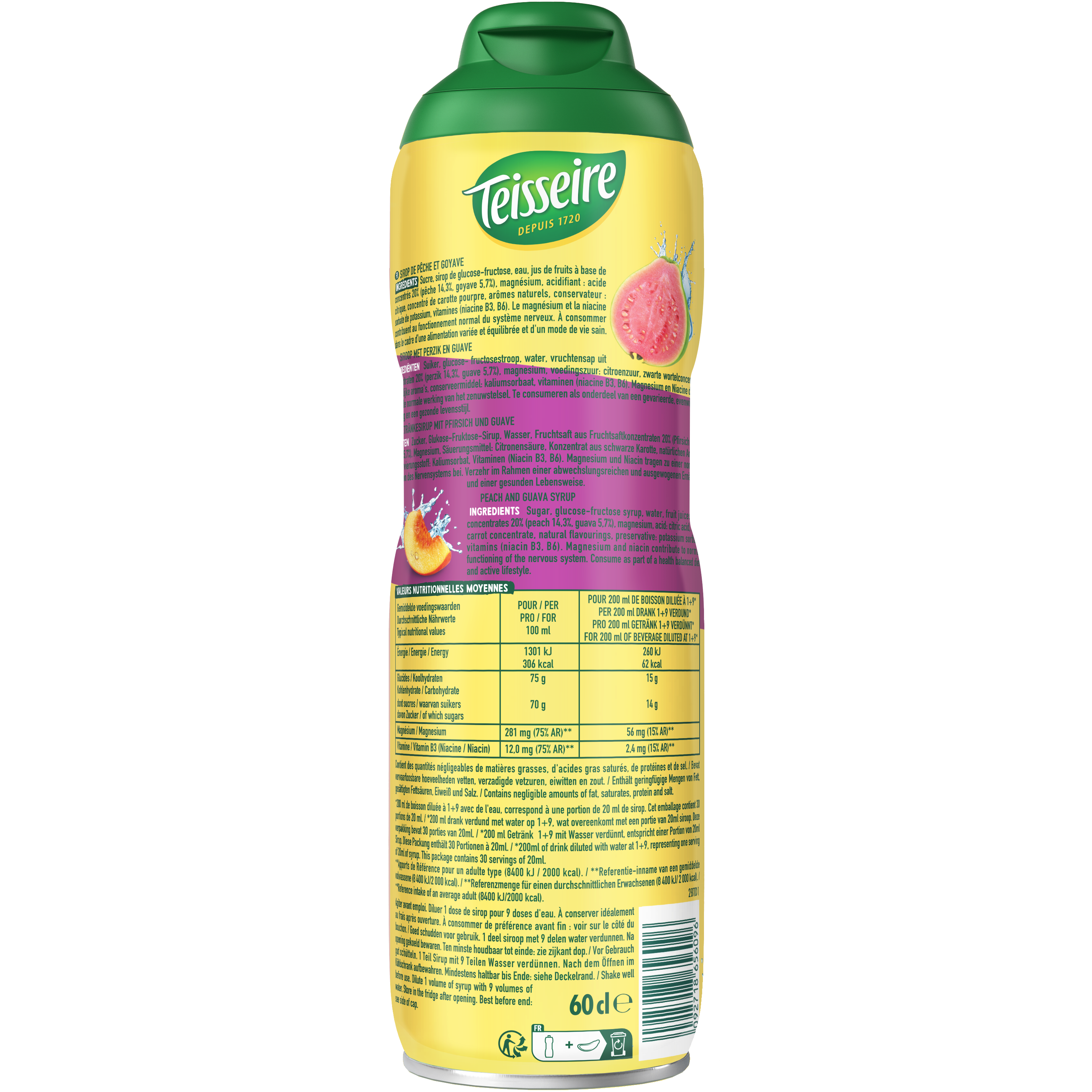 Sirup Teisseire Relax 600 m