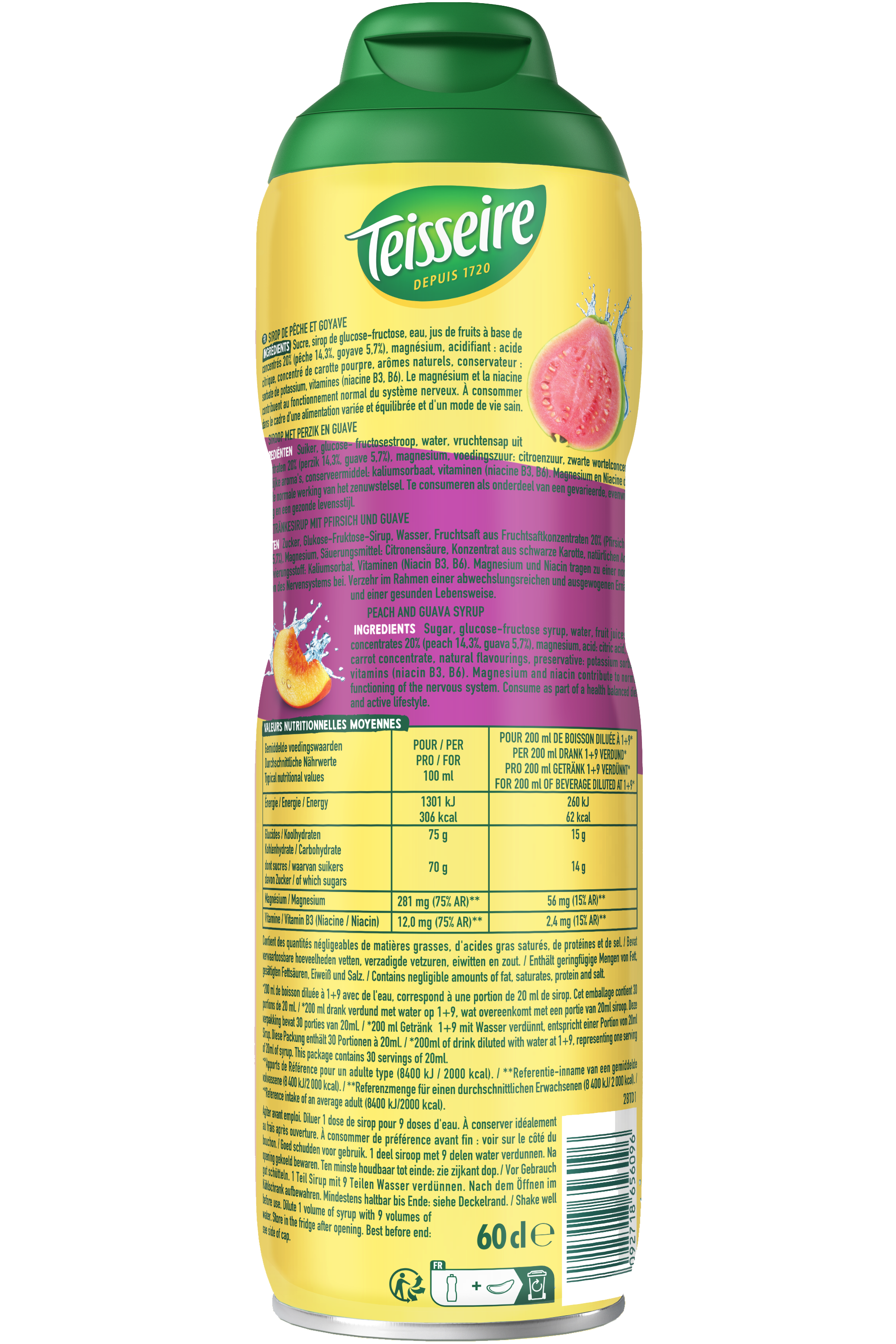 Sirup Teisseire Relax 600 m